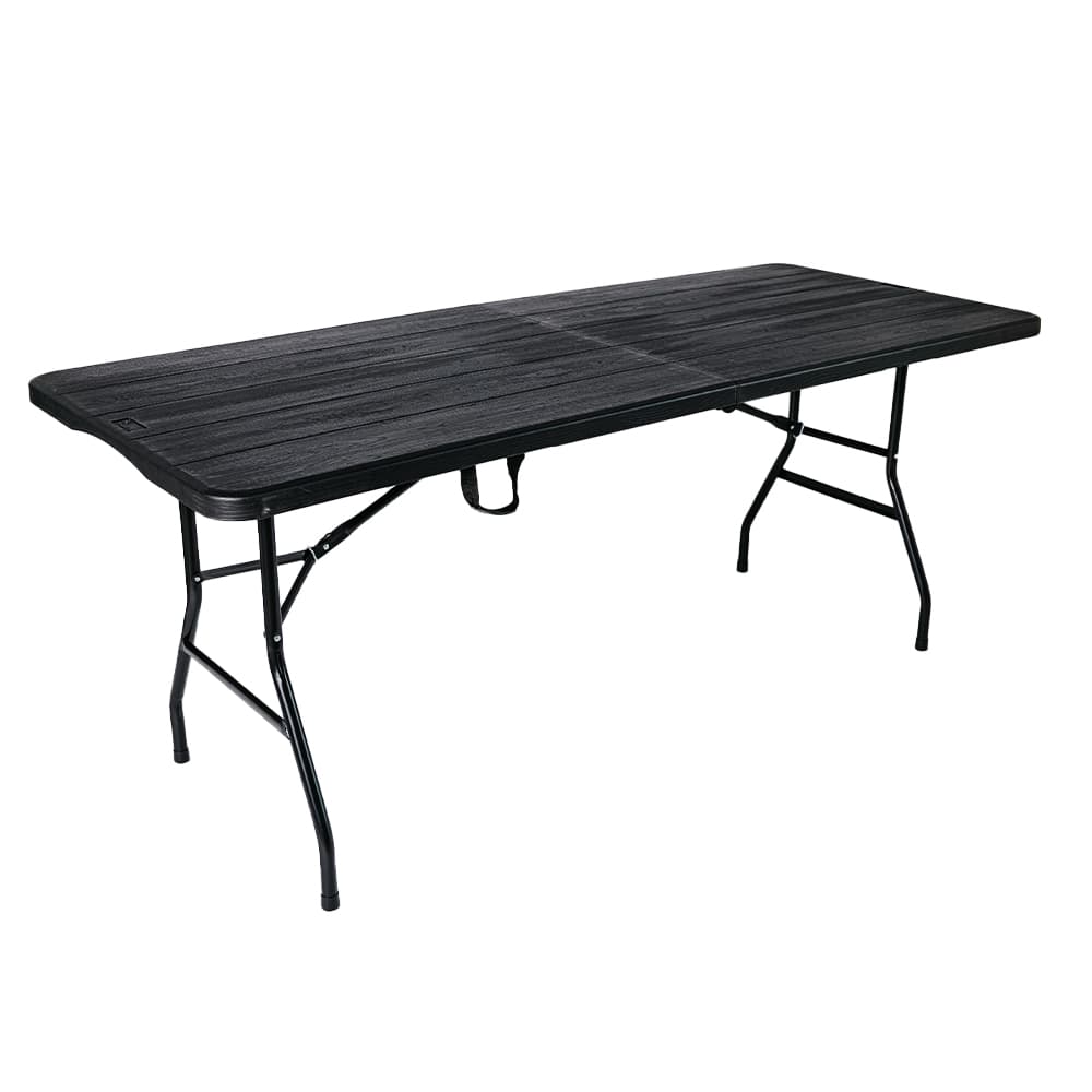 Mesa Plegable 1.80 Black - Vista 1
