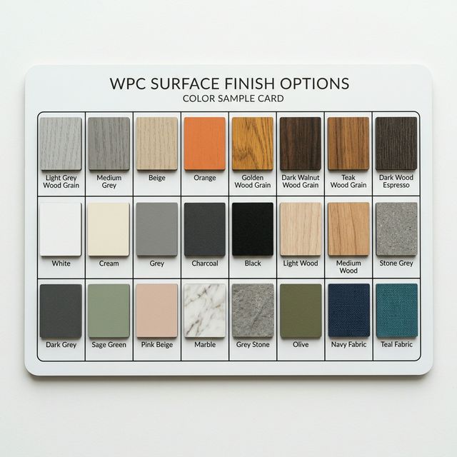 Carta de colores WPC